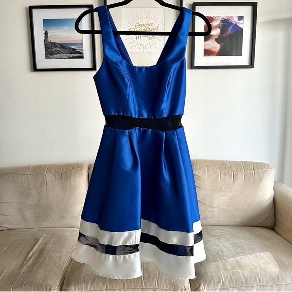 ABS Allen Schwartz cocktail dress - Picture 1 of 10